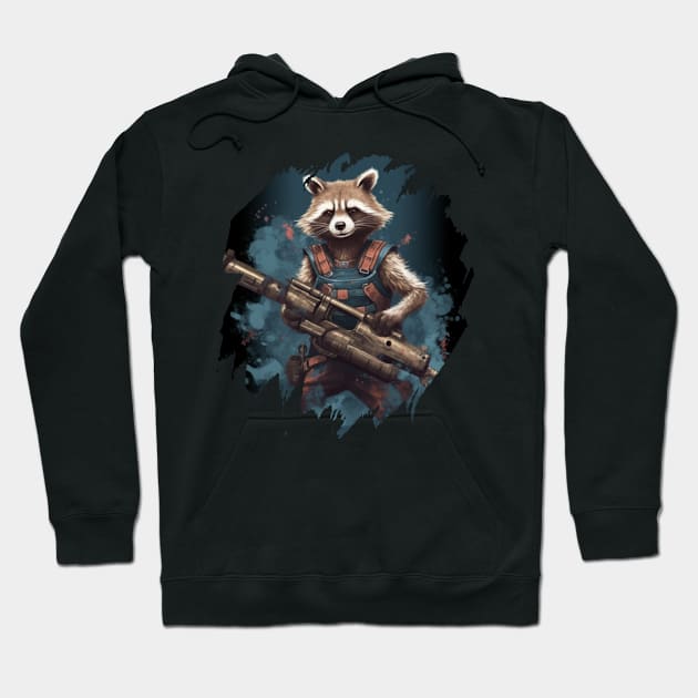 Raccoon Hoodie by Pixy Official